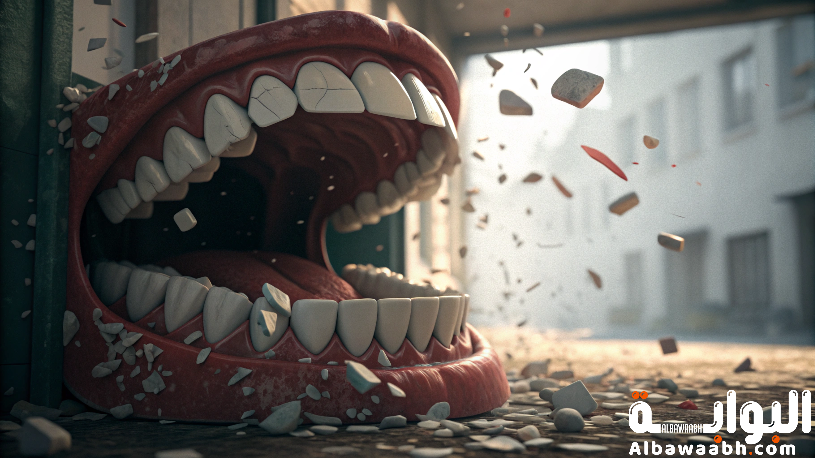 حلم تكسير الأسنان جميعها