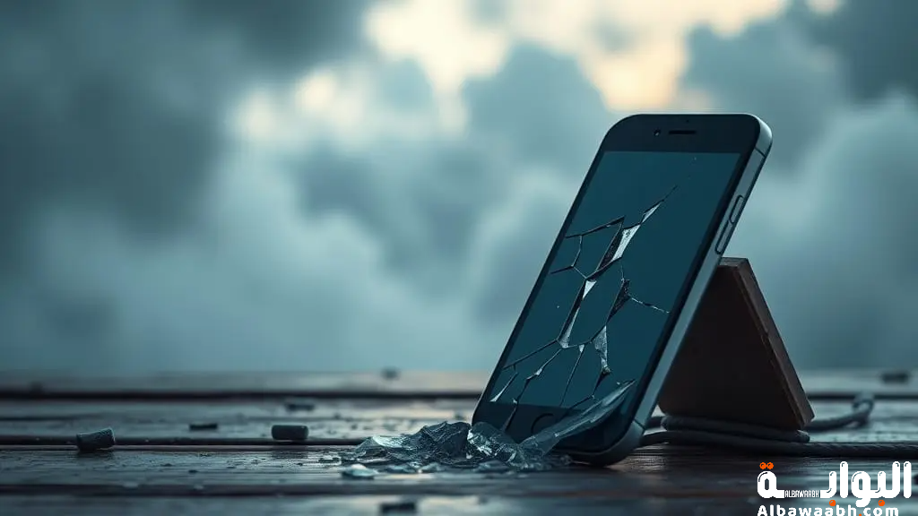 حلم انكسار الهاتف