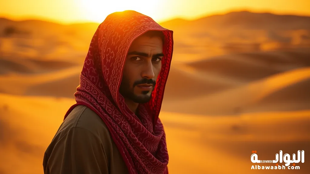 حلم لبس الشماغ الأحمر