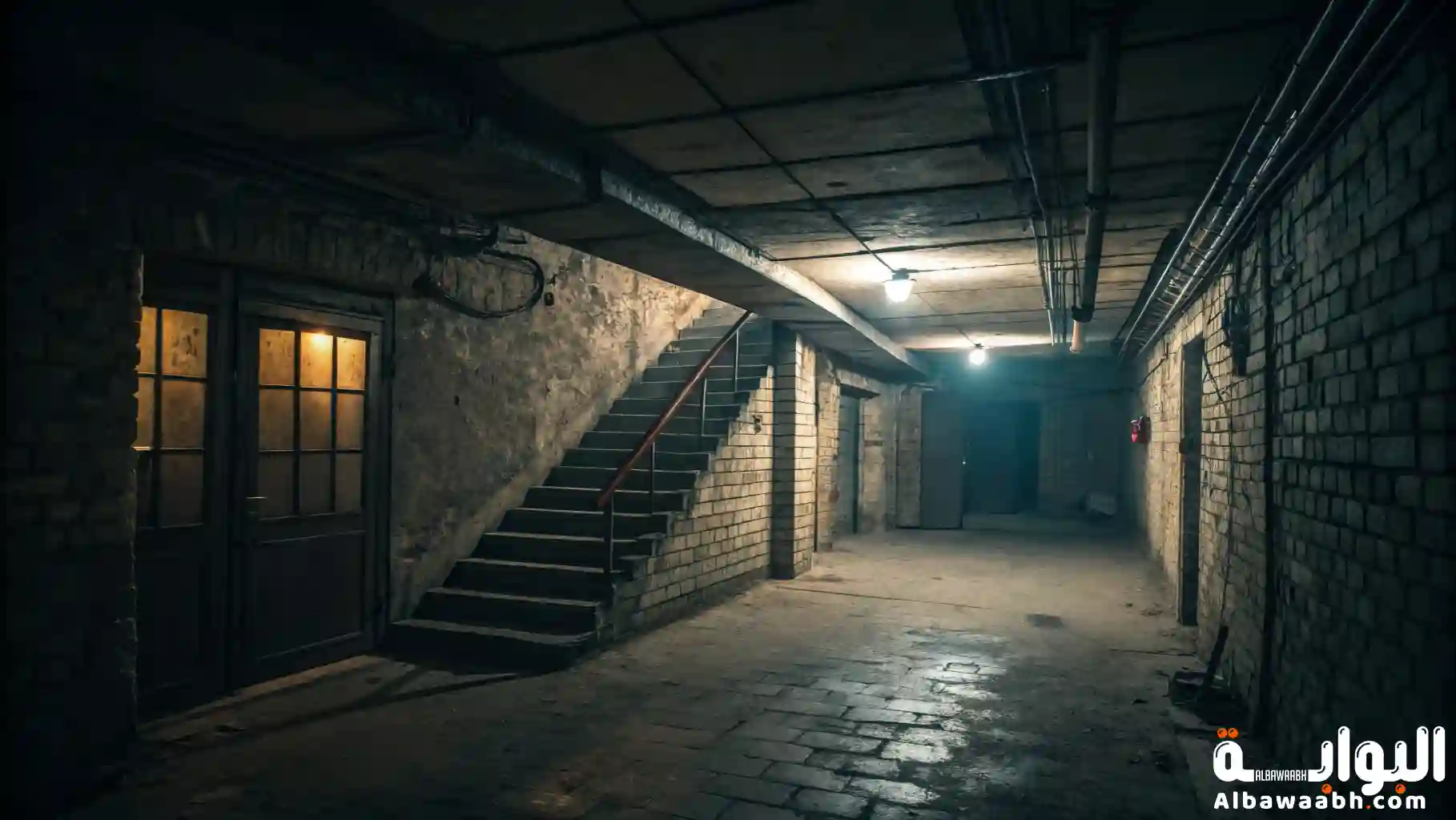 حلم النزول إلى قبو مظلم