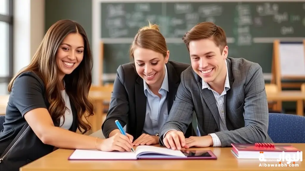 وظائف إدارة الأعمال في التعليم