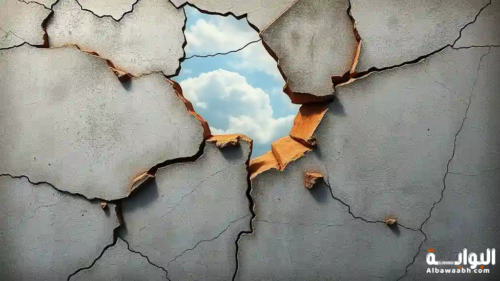 تفسير حلم تشقق الحائط
