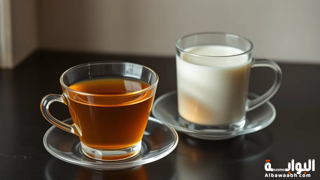 حلم شرب الشاي بالحليب