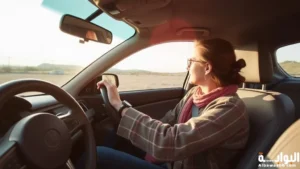 حلم السفر بالسيارة