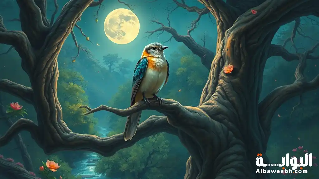 حلم تربية طائر ناطق