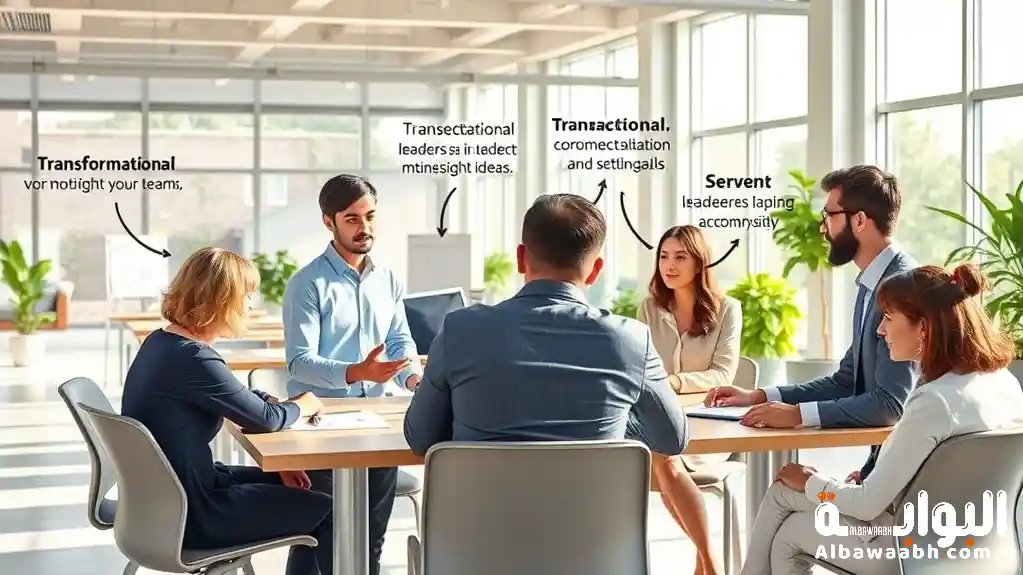 أنواع القيادة الإدارية