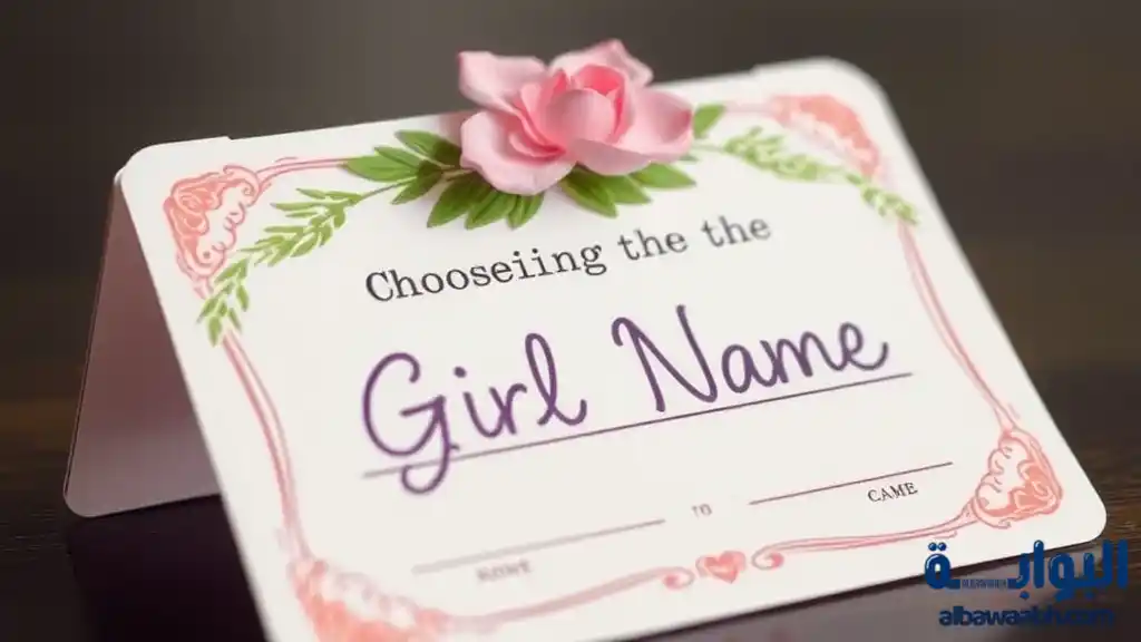 أجمل إسم بنت