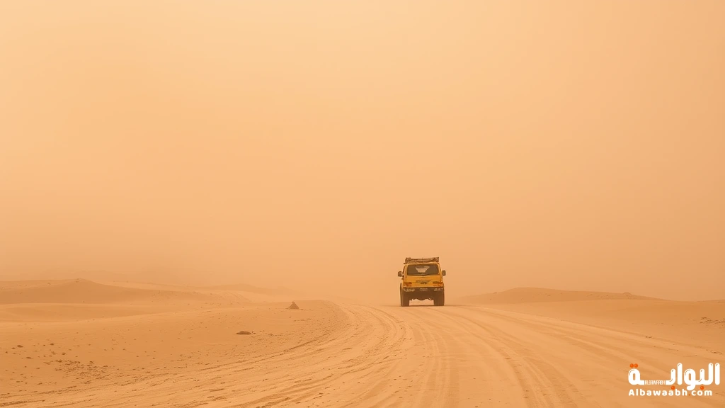 العواصف الرملية وأثرها على البيئة