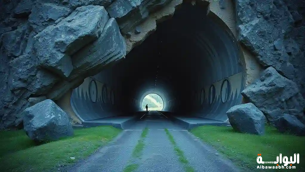 حلم دخول نفق طويل