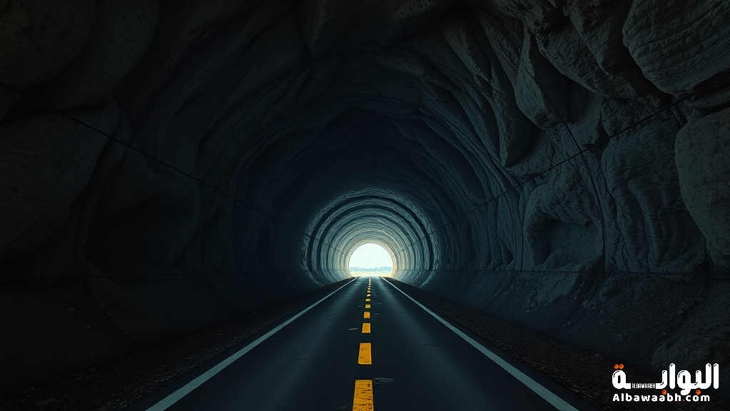 حلم دخول نفق طويل
