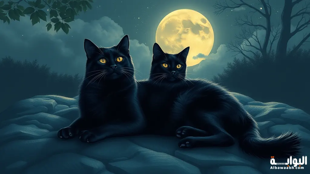 حلم القطط السوداء