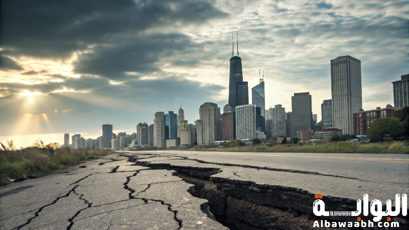 حلم اهتزاز الارض