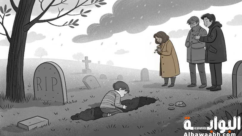 حلم دفن طفل صغير