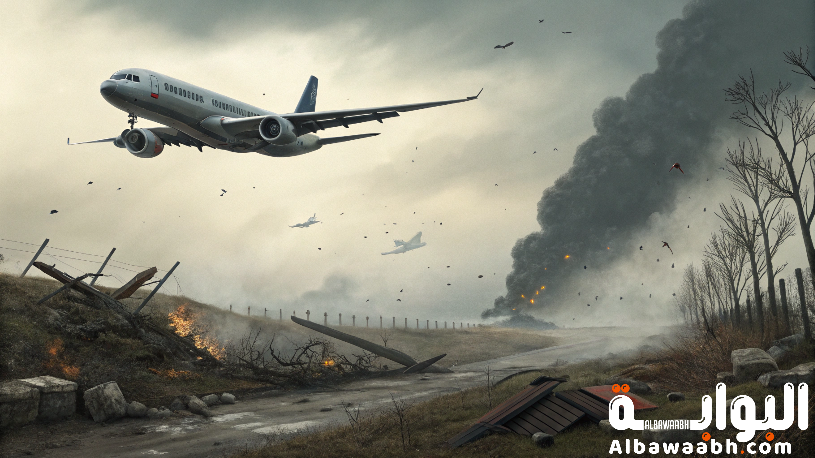 حلم سقوط الطائرة