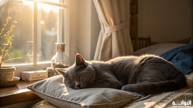 حلم القطة الرمادية
