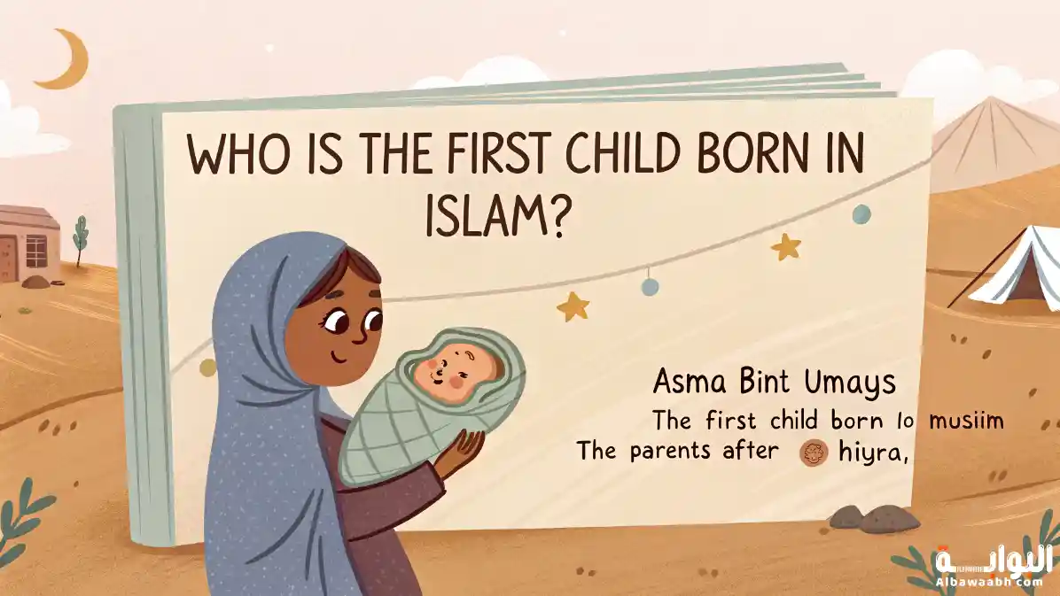 من هو أول مولود في الإسلام