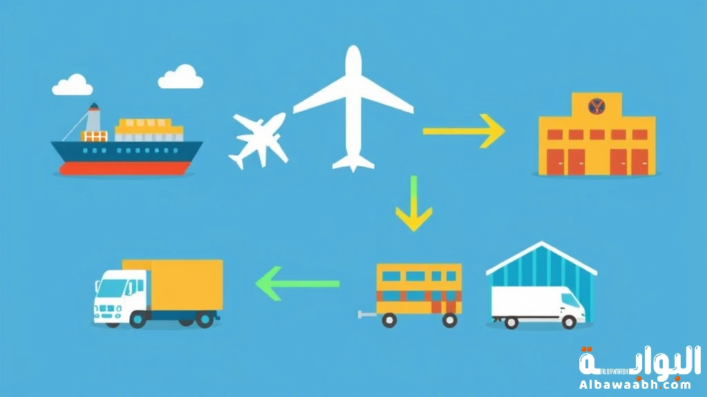 أنواع الخدمات اللوجستية 