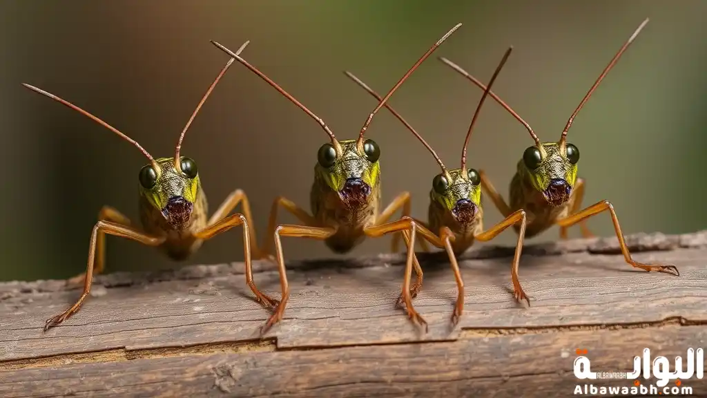 أنواع الجراد