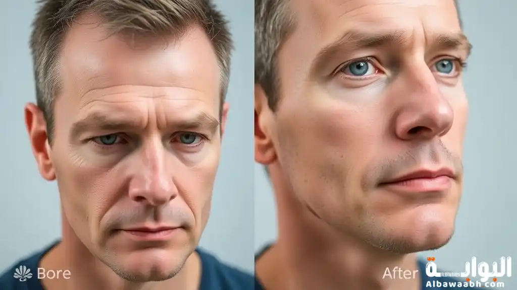 كيف تتخلص من تجاعيد الوجه للرجال