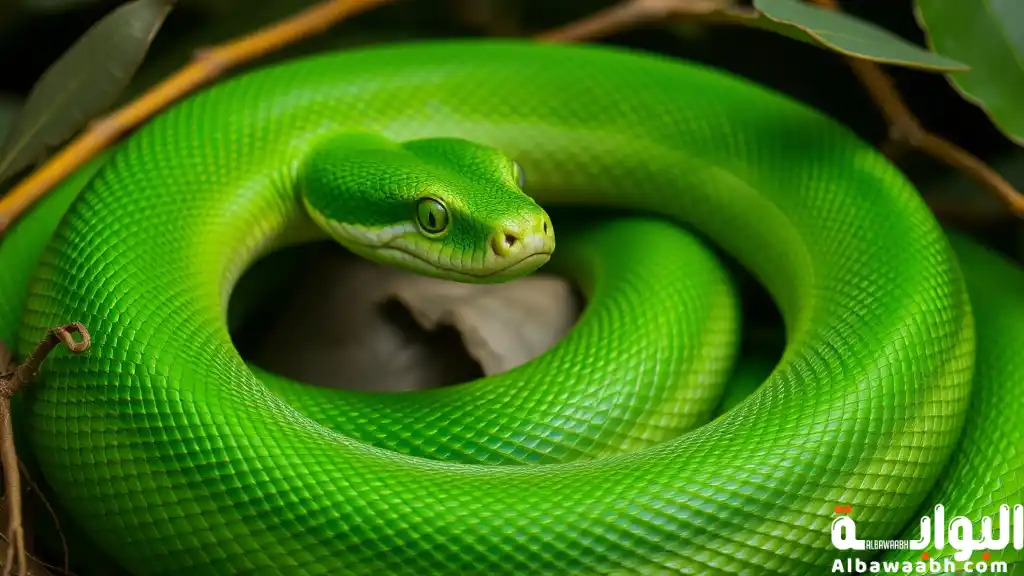 حلم الأفعى الخضراء
