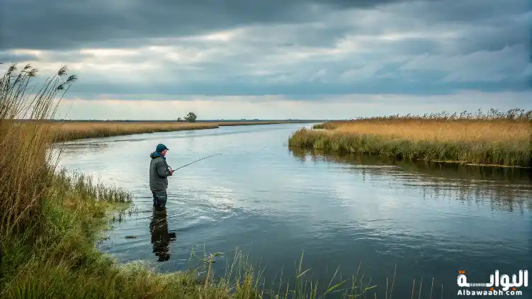 حلم صيد السمك باليد