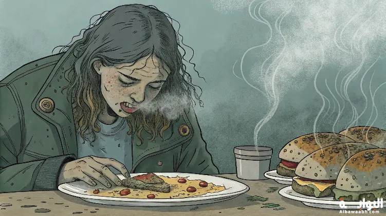 حلم أكل طعام فاسد