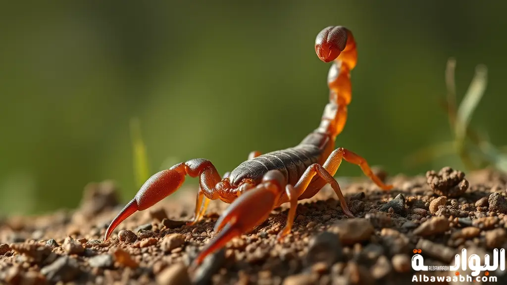 حلم لدغ العقرب