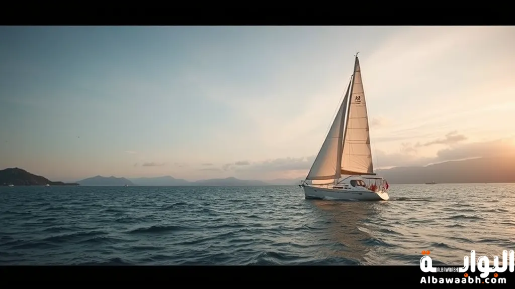 حلم ركوب سفينة شراعية