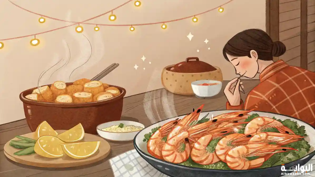 حلم أكل الروبيان