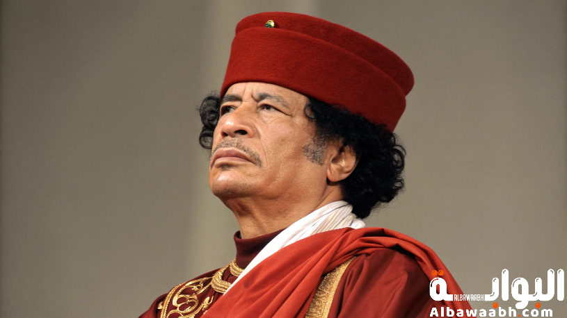 معمر القذافي