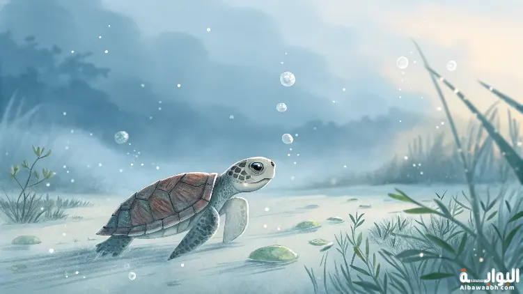 حلم رؤية السلحفاة الصغيرة