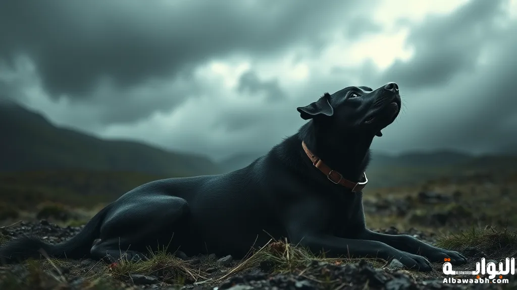 حلم الكلب الأسود