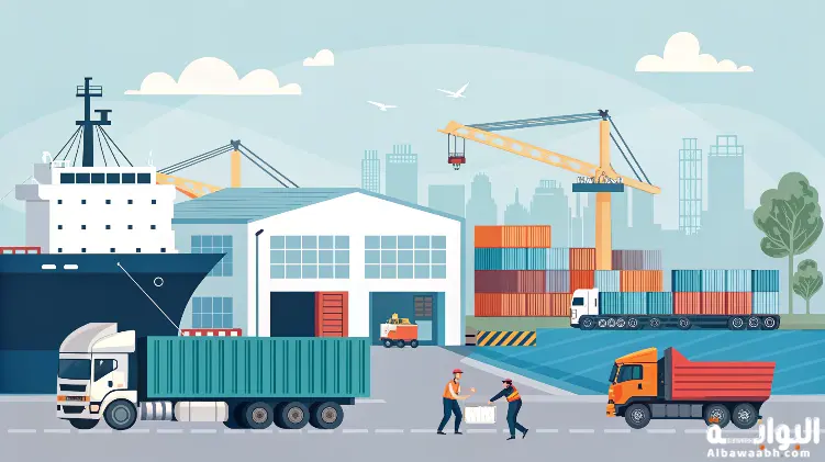 خدمات النقل اللوجستية 