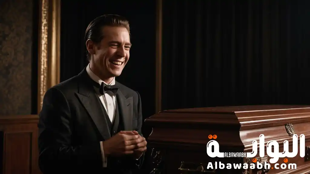 حلم الضحك في العزاء