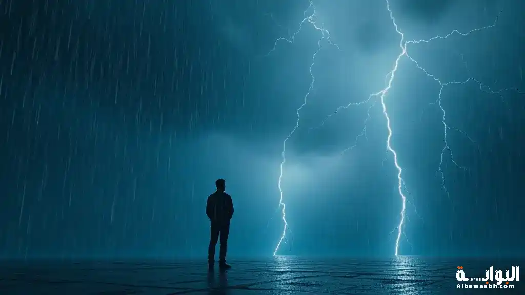 حلم المطر مع الرعد