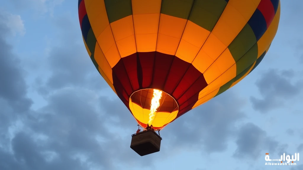حلم ركوب منطاد