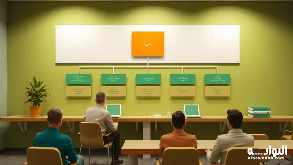 التنظيم في العمل 