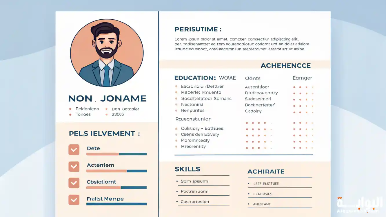 مكونات السيرة الذاتية