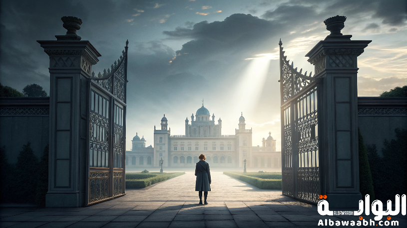 حلم دخول قصر كبير