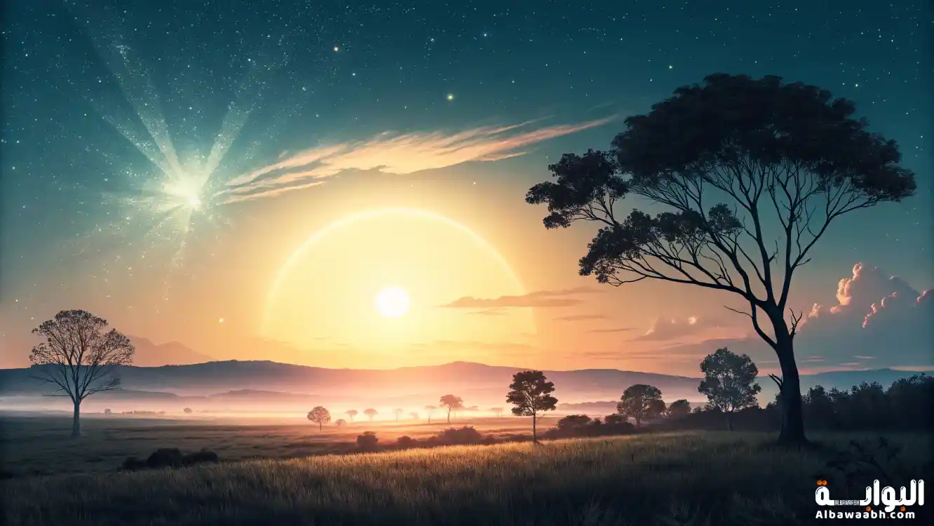 تفسير رؤية الشمس تشرق من الغرب