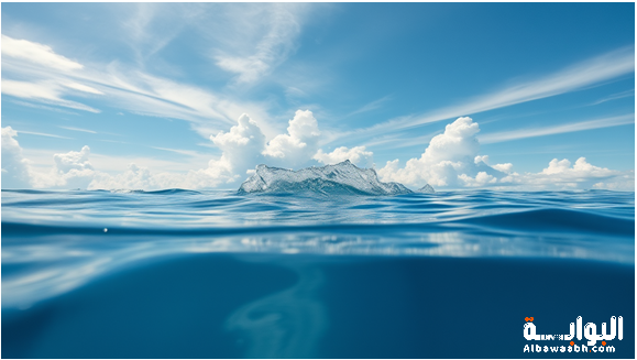 حلم السباحة في السماء