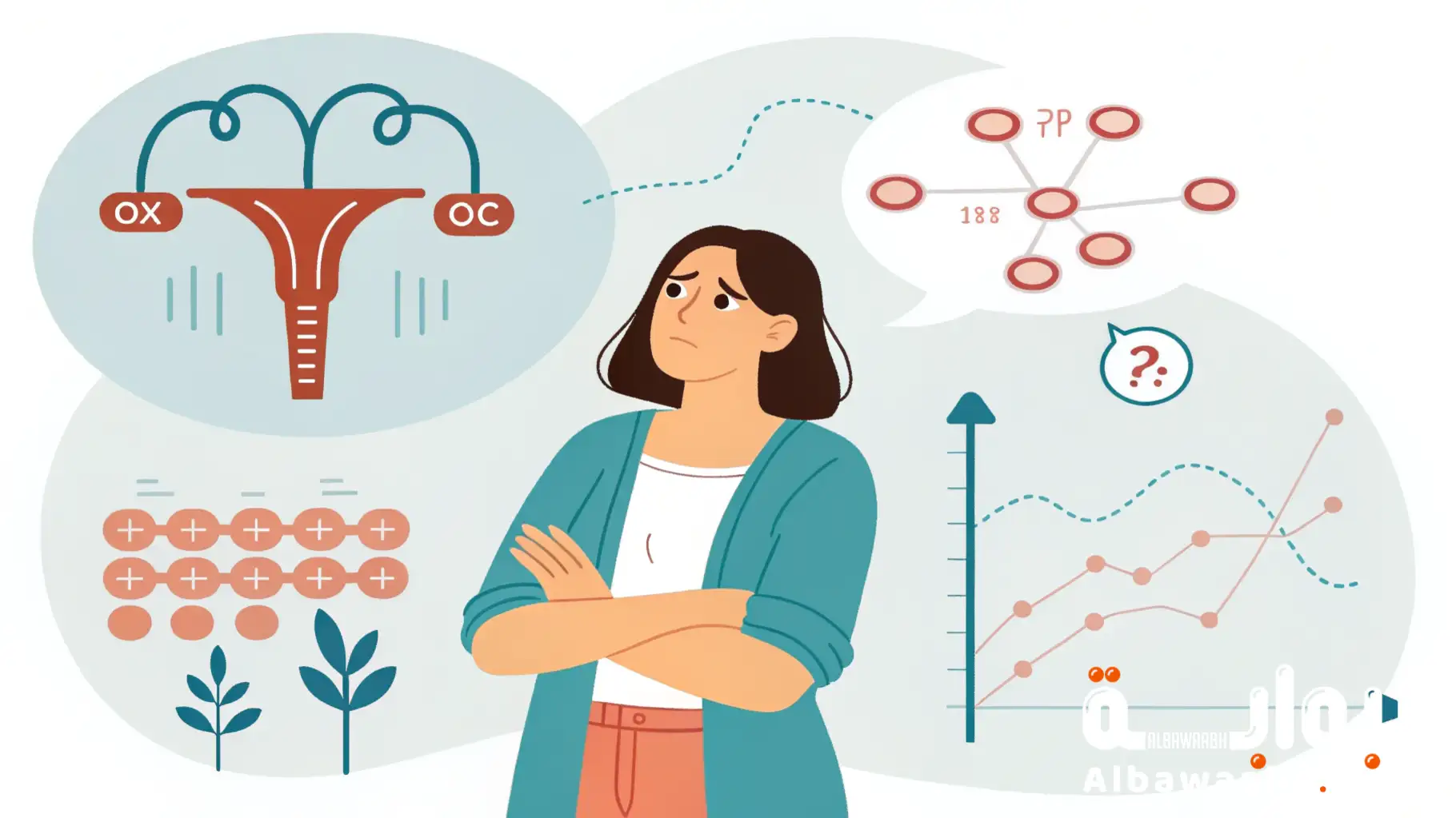 أعراض لخبطة الهرمونات عند النساء