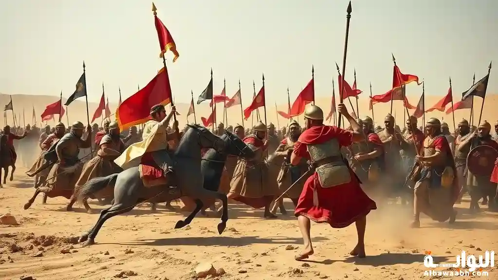 أول معركة بين المسلمين والروم