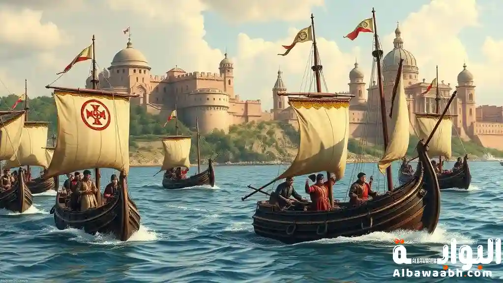 أول من غزا البحر من المسلمين