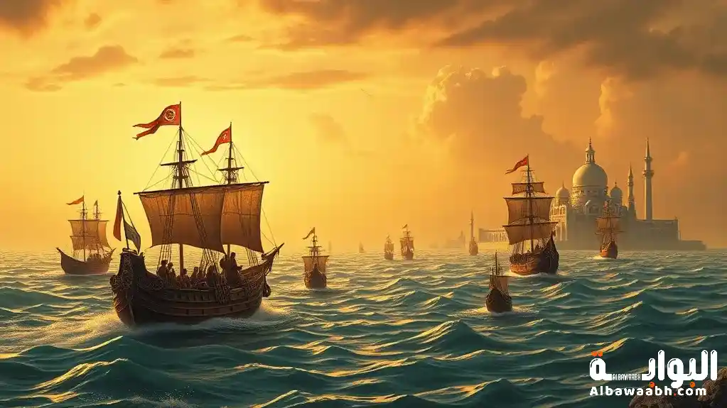 أول من غزا البحر من المسلمين