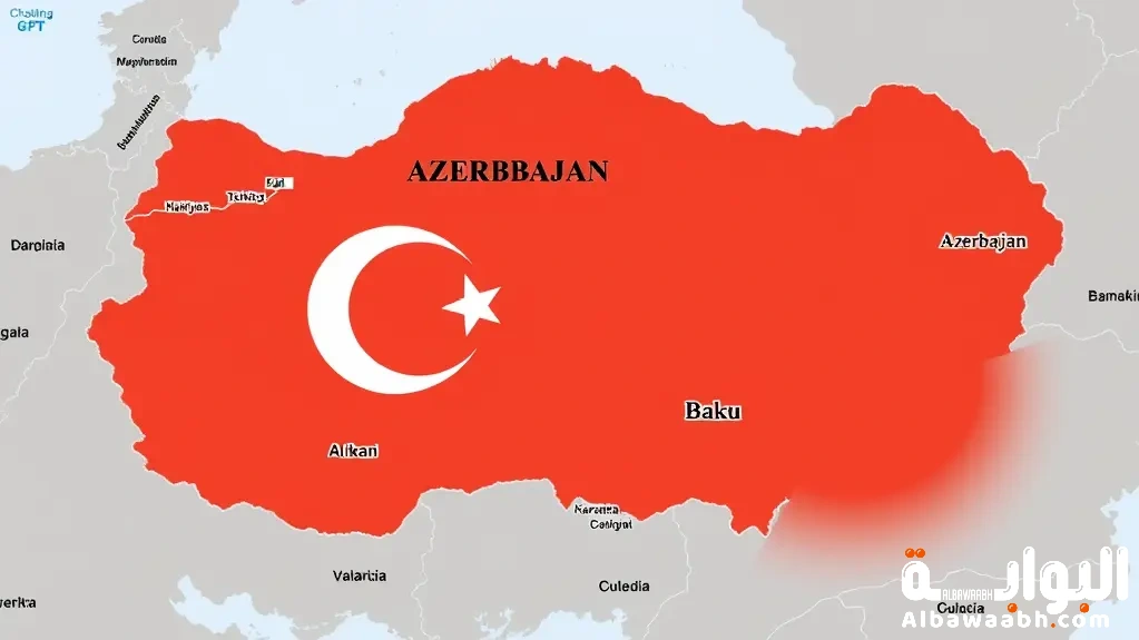 أين تقع أذربيجان في تركيا