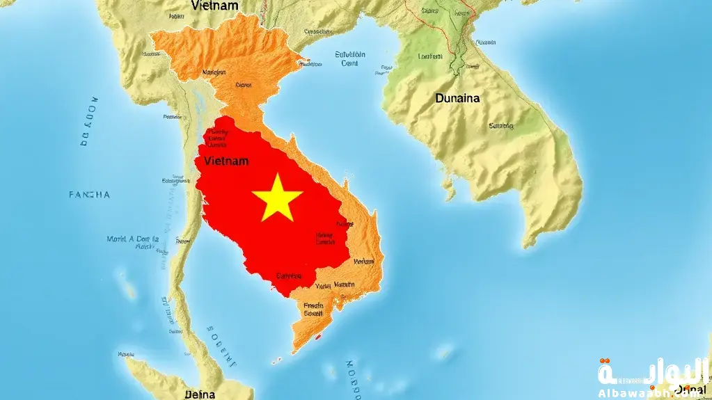 أين تقع فيتنام