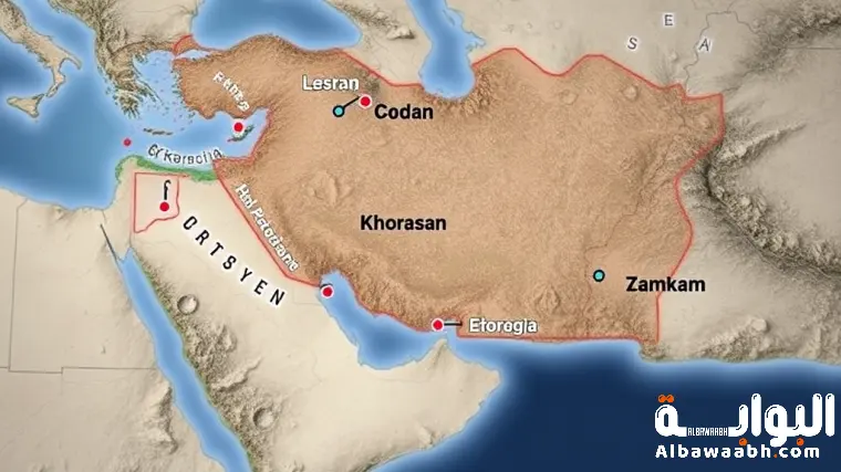 أين تقع خراسان