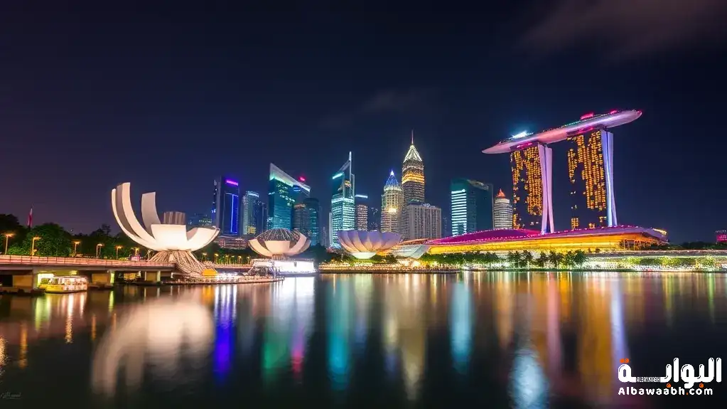 أين تقع سنغافورة