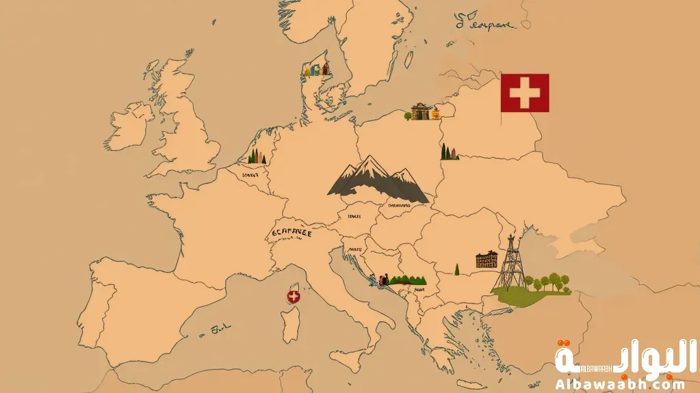 أين تقع سويسرا